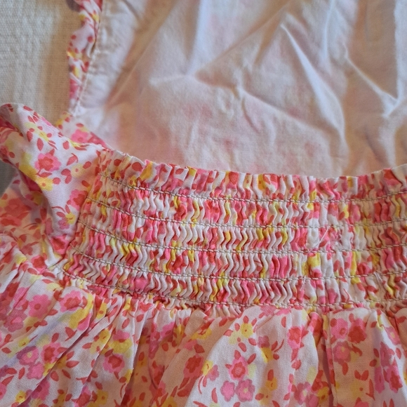 Mini Boden girls size 3-4 years, Floral print adjustable strap, lined, EUC - Picture 6 of 10